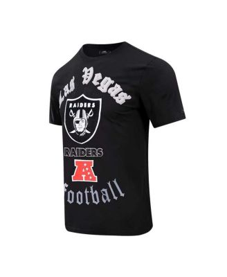 Men's Black Las Vegas Raiders Old English T-shirt