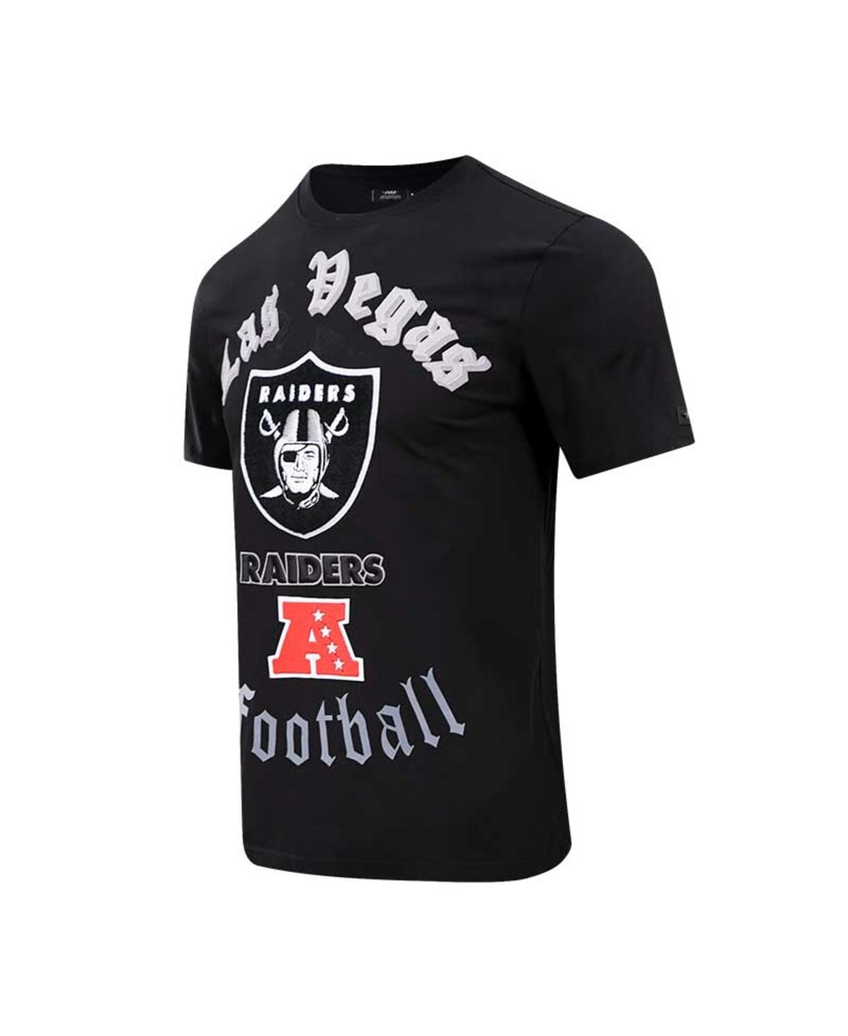 Men's Pro StandardLas Vegas Raiders Old English T-shirt - Black