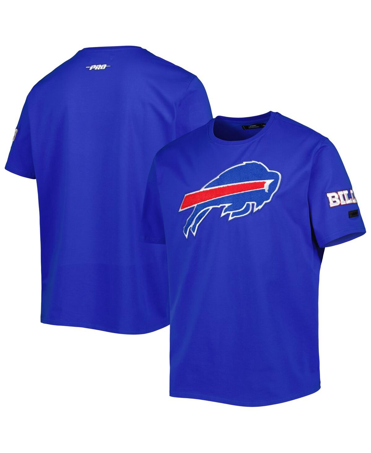 Shop Pro Standard Men's  Royal Buffalo Bills Mash Up T-shirt