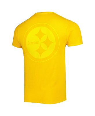 Men's Gold Pittsburgh Steelers Fast Track Tonal Highlight T-shirt