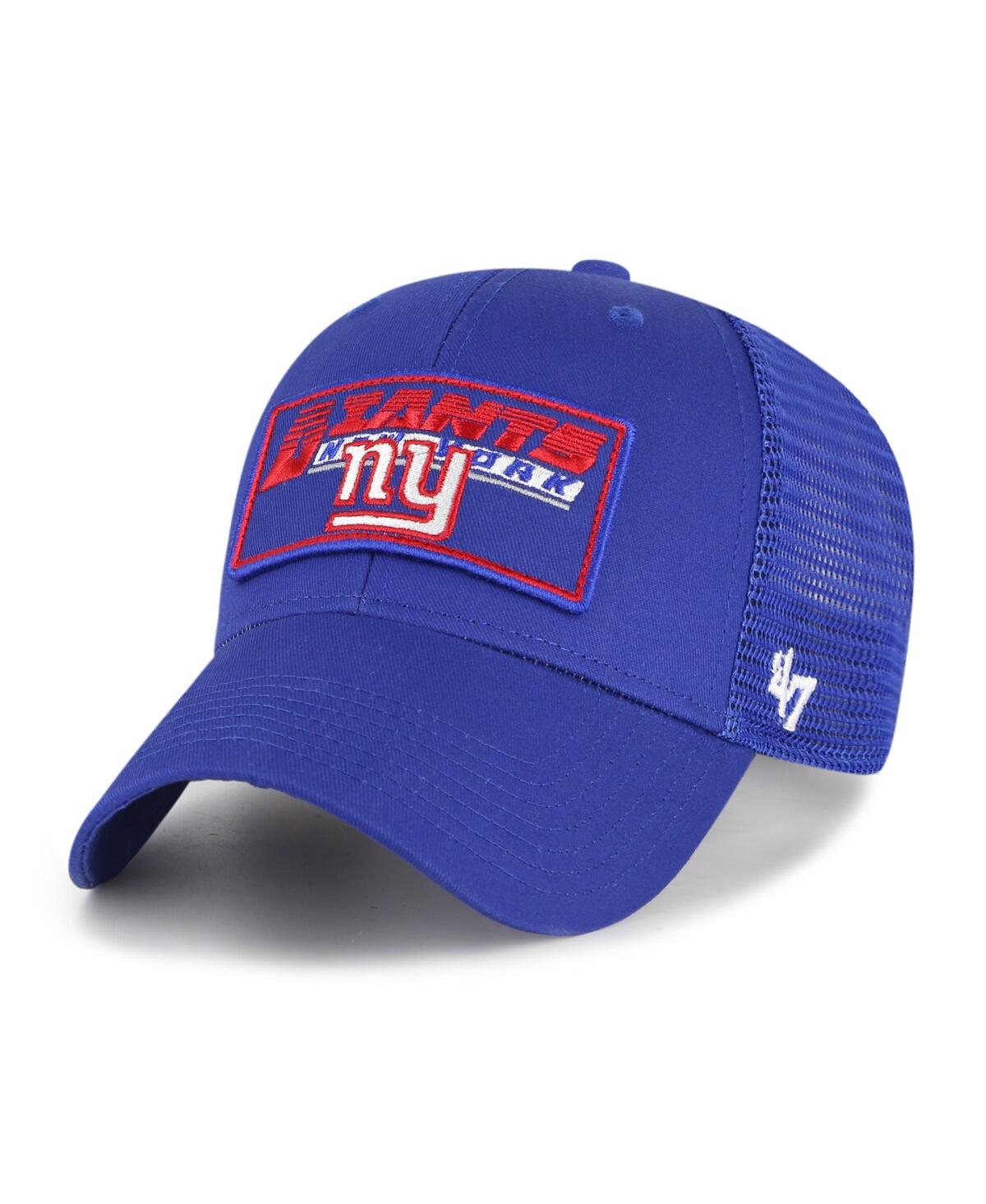 47 Brand Kids' Big Boys ' Royal New York Giants Levee Mvp Trucker Adjustable Hat