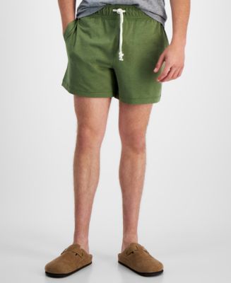 Sun + Stone Men's Sunwashed Knit Pajama Shorts - Macy's
