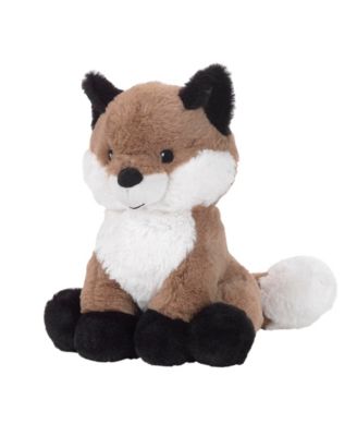 Painted Forest Brown/White Plush Fox Stuffed Animal - Knox