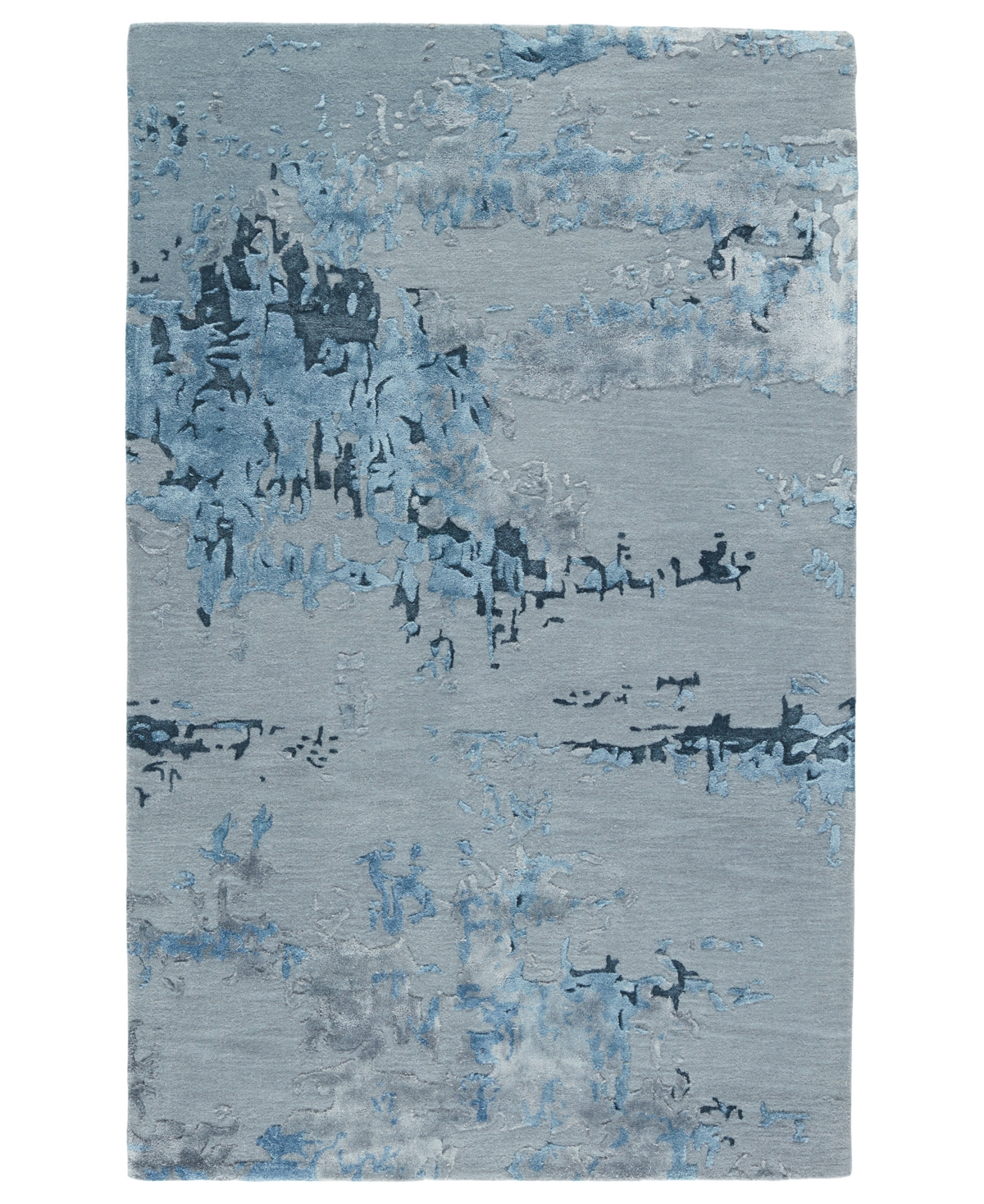 Jaipur Living Fragment FRG04 5' x 8' Area Rug - Blue