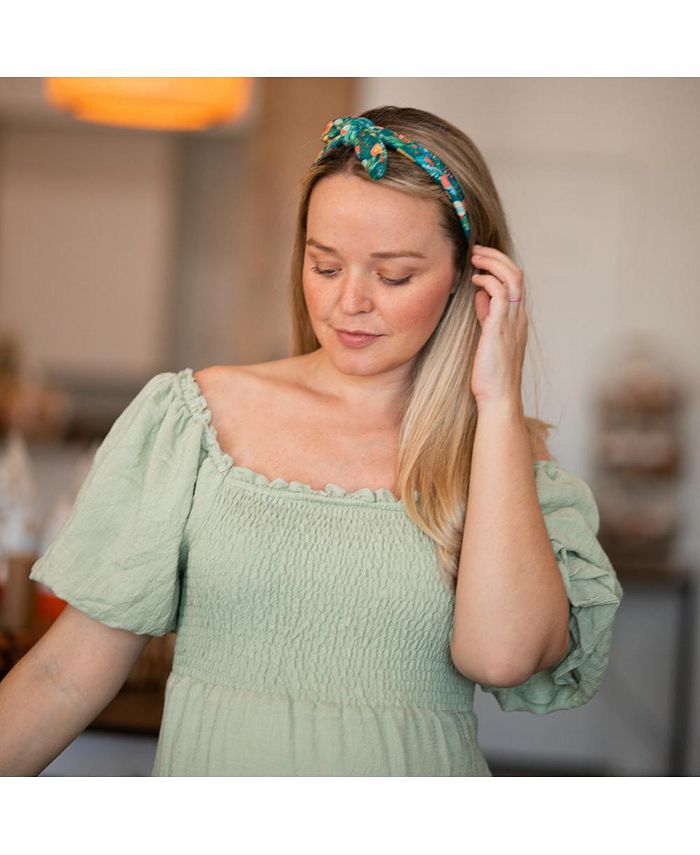 Headbands of Hope Christmas Morning Knotted Headband Ties for Girls