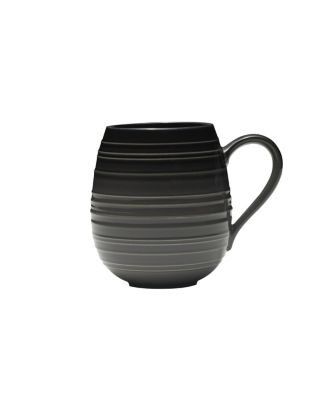 Swirl Graphite Coupe 4 Piece Place Setting