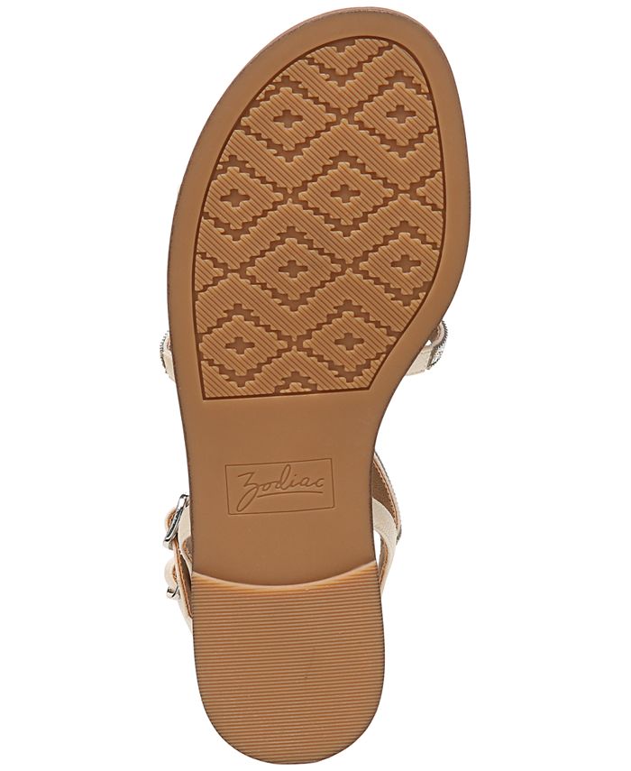 Zodiac Women's Cinita Embellished Gladiator Flat Sandals - Macy's