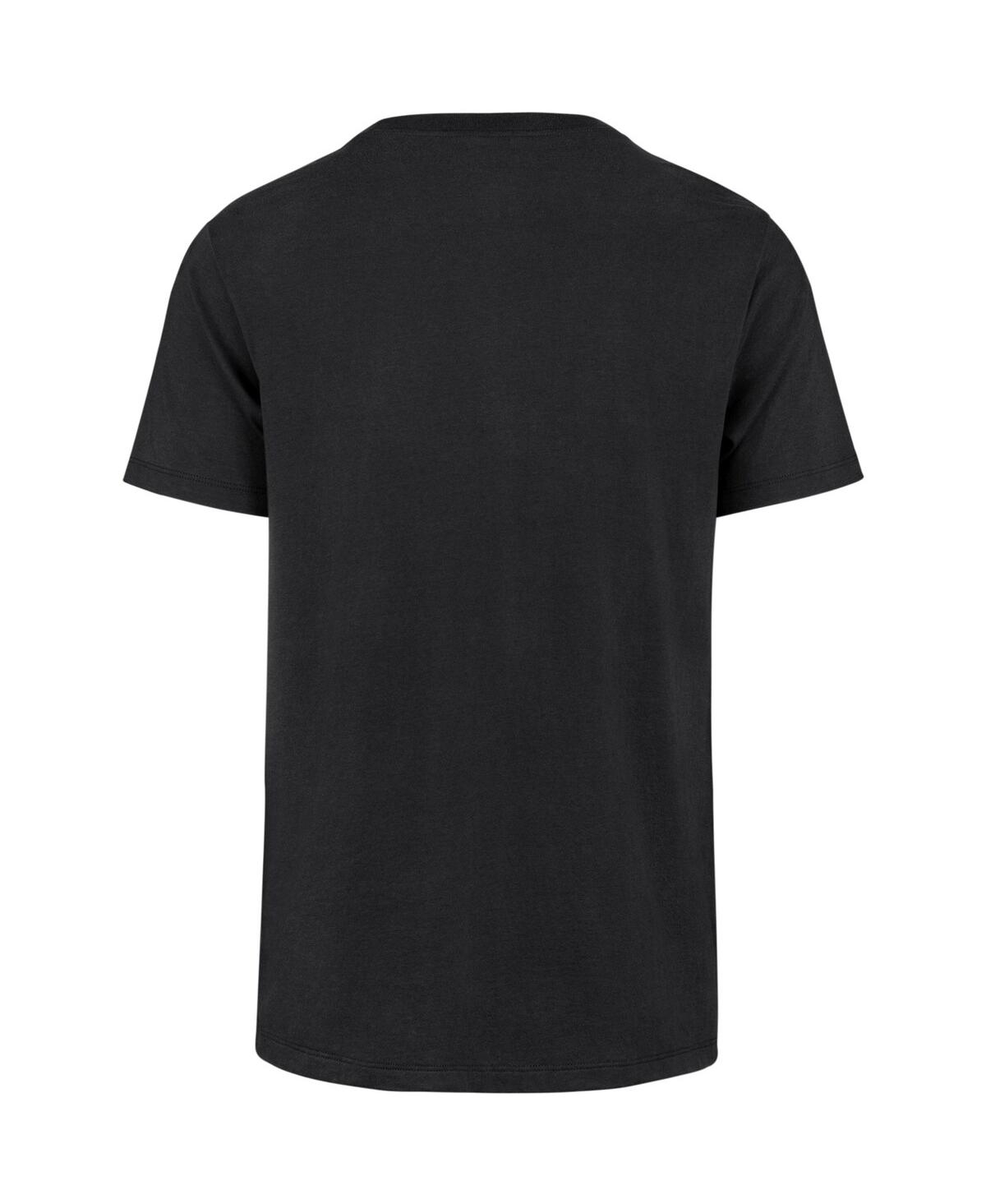 Shop 47 Brand Men's ' Black Philadelphia Eagles Wordmark Rider Franklin T-shirt