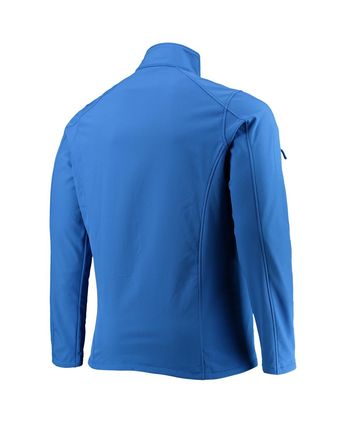 DUNBROOKE MEN'S DUNBROOKE ROYAL NEW YORK GIANTS BIG AND TALL SONOMA SOFTSHELL FULL-ZIP JACKET 