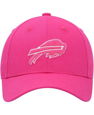 Outerstuff Big Girls Pink Buffalo Bills Structured Adjustable Hat