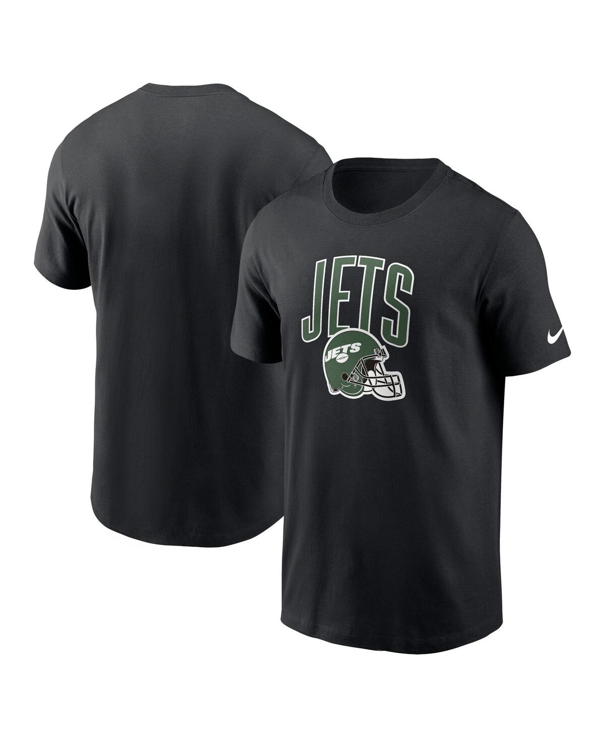 Nike Men's  Black New York Jets Team Athletic T-shirt