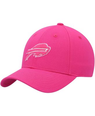 Outerstuff Big Girls Pink Buffalo Bills Structured Adjustable Hat