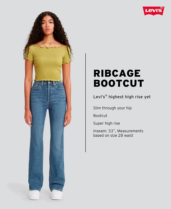 Levi's Ribcage Boot & Reviews - Jeans - Women - Macy's