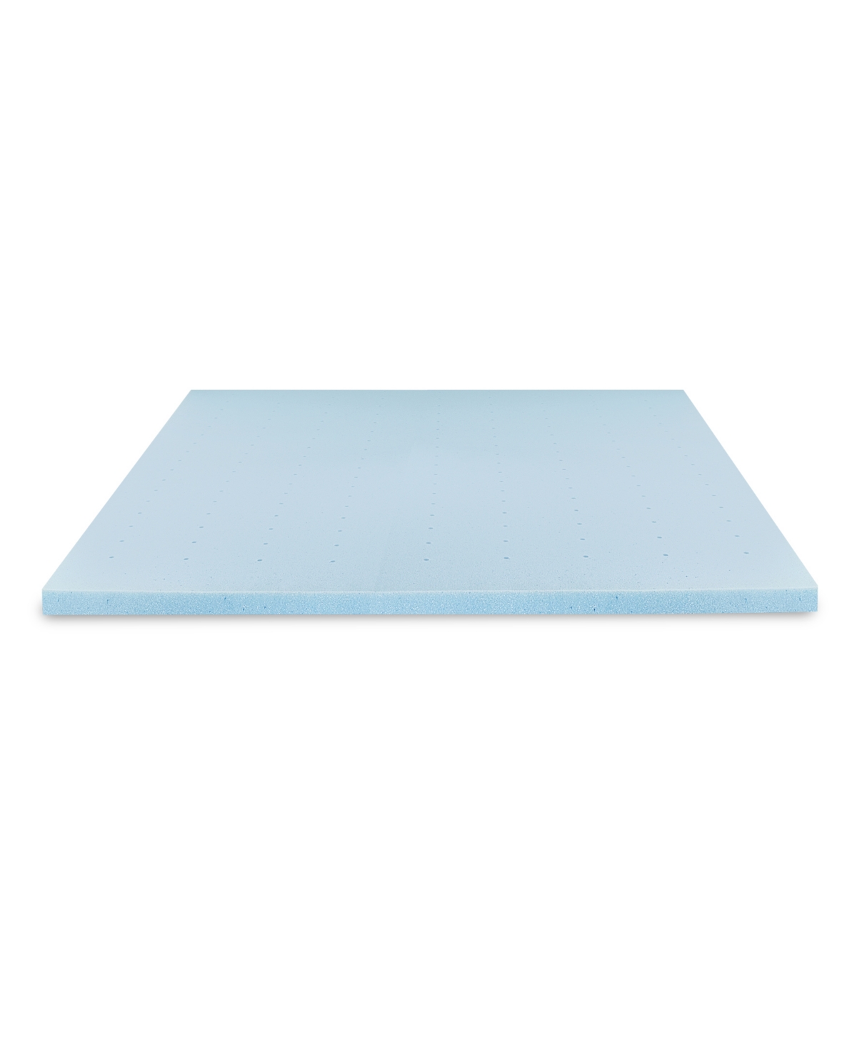 Prosleep Gel-infused 3" Memory Foam Mattress Topper, Twin Xl In Blue