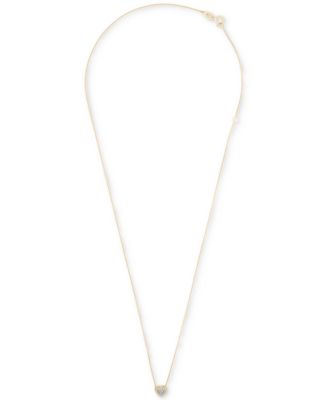 Diamond Heart Pendant Necklace (1/4 ct. t.w.) in 14k Gold, 16" + 2" extender