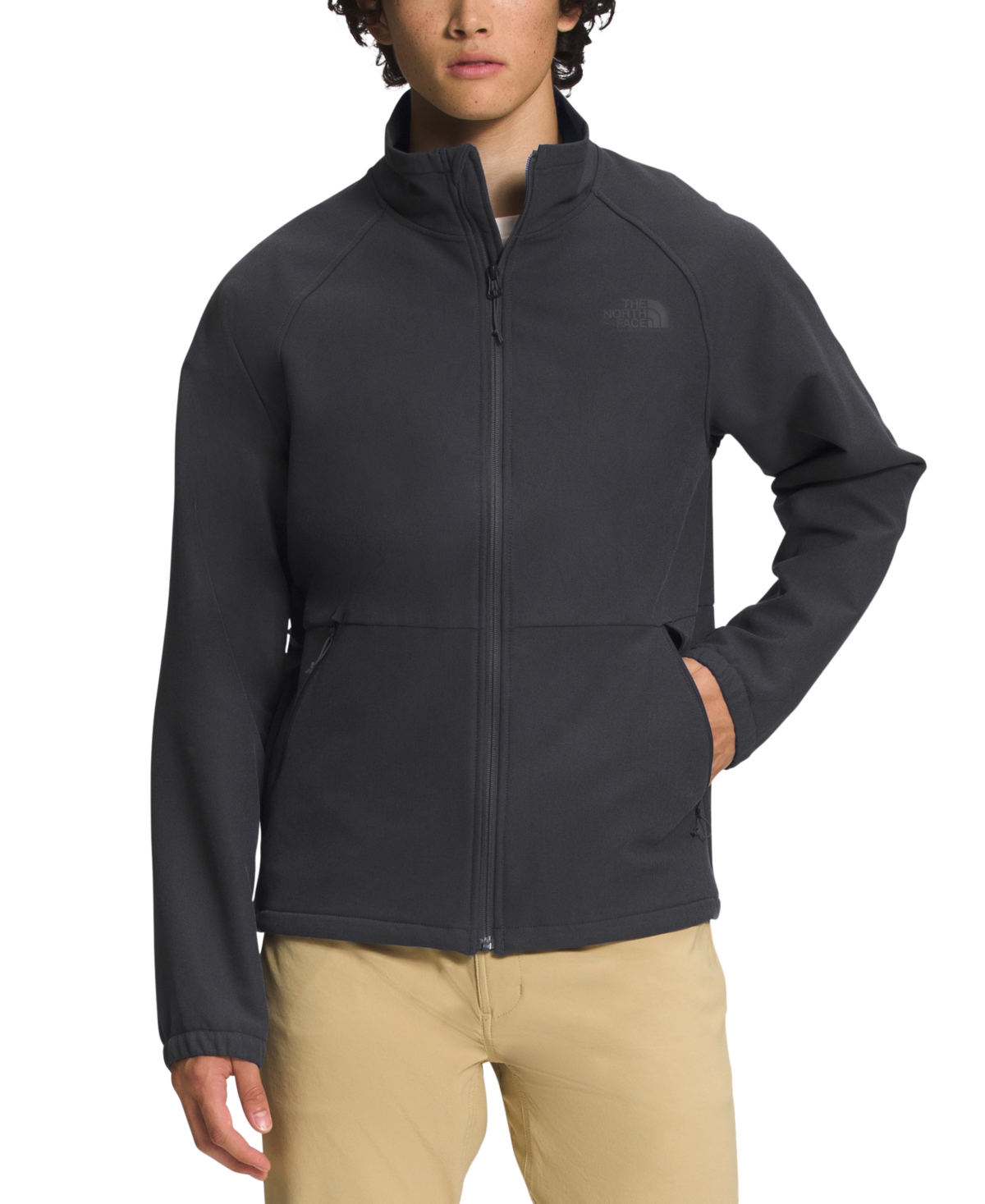 The North Face Camden Soft Shell Jacket In Gray