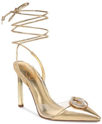 Sam Edelman - Adrian Lace Up Evening Pumps