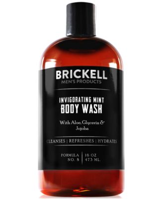 Brickell Mens Products - Brickell Men's Products Invigorating Mint Body Wash, 16 oz.