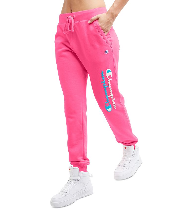 Tropical leaf print jogger pants ::: s