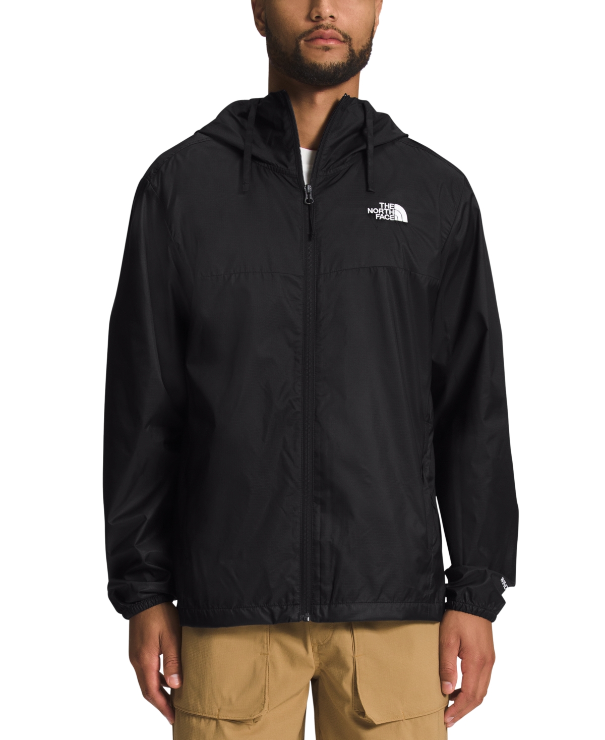 The North Face Cyclone 3 Windwall Packable Water Resistant Jacket In Tnf Black