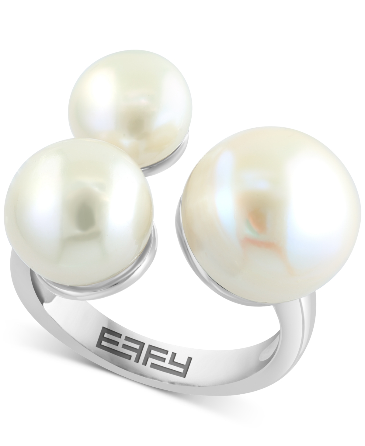 Effy Collection Effy Freshwater Pearl (8-12mm) Statement Ring In Sterling Silver