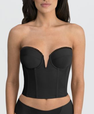 Dominique Valerie V-Wire Strapless Bustier, Mocha, 40F : :  Clothing, Shoes & Accessories