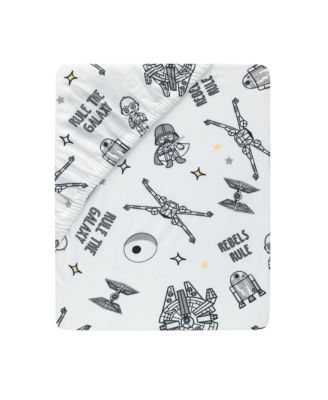 Star Wars Signature Rebels Rule Cotton Fitted Crib/Toddler Sheet