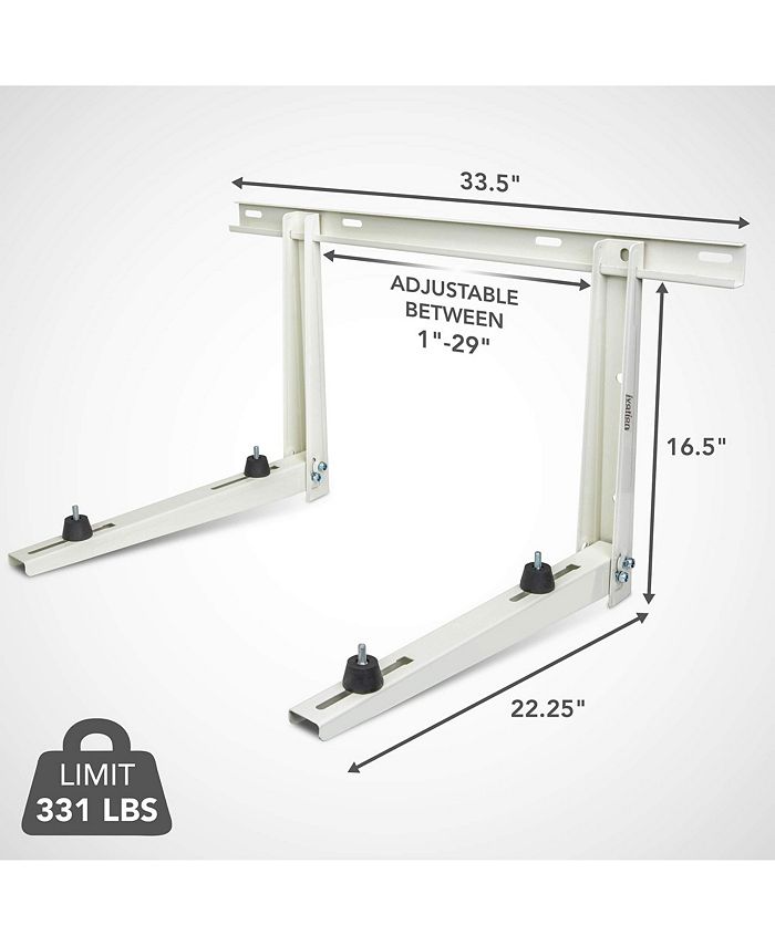 Ivation Air Conditioner Bracket, AC Bracket for Mini Split Condenser