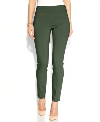 Alfani - Tummy-Control Skinny Pants
