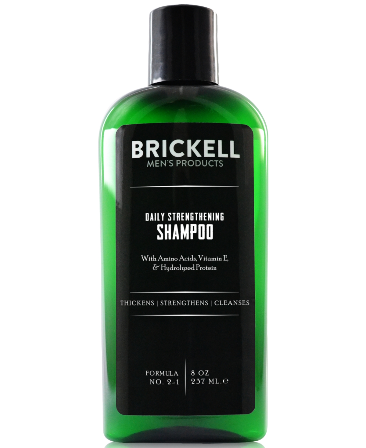 Brickell Men's Products Daily Strengthening Shampoo, 8 oz.