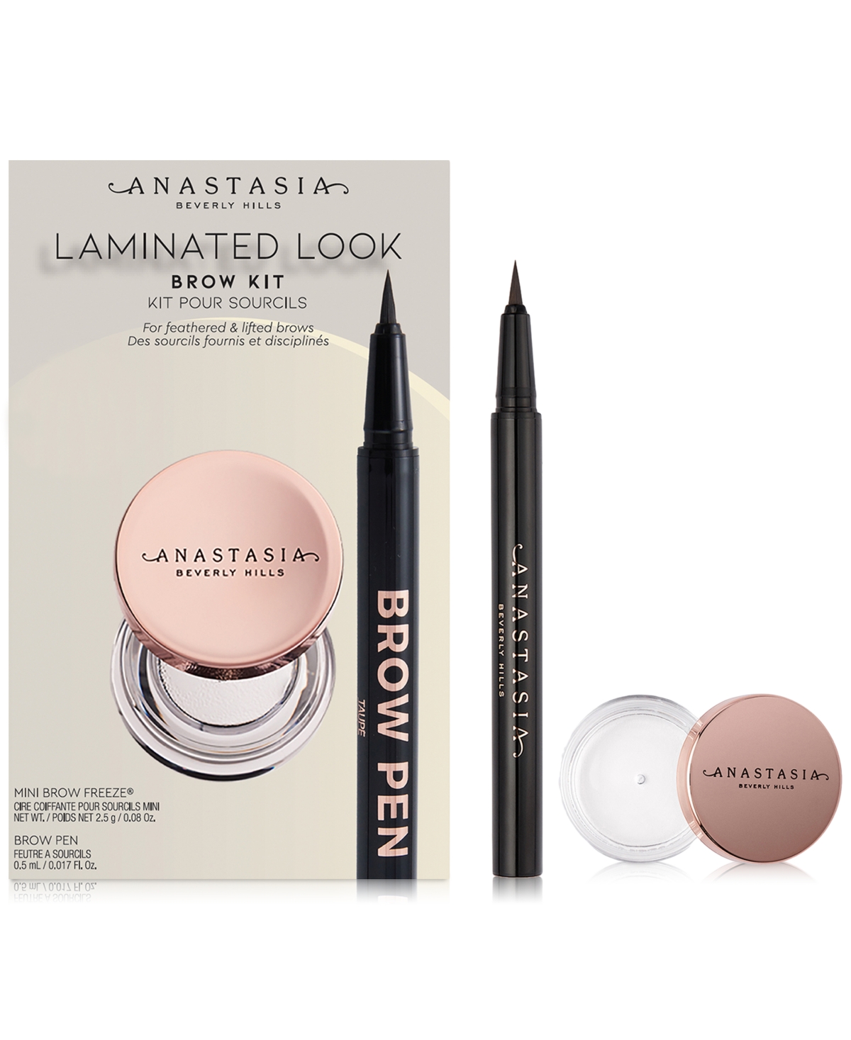Anastasia Beverly Hills 2-pc. Laminated Look Brow Set In Soft Brown
