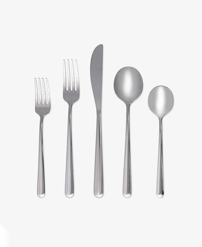 Cambridge Silversmiths Lorenn Mirror 20 Piece 18/10 Stainless Steel