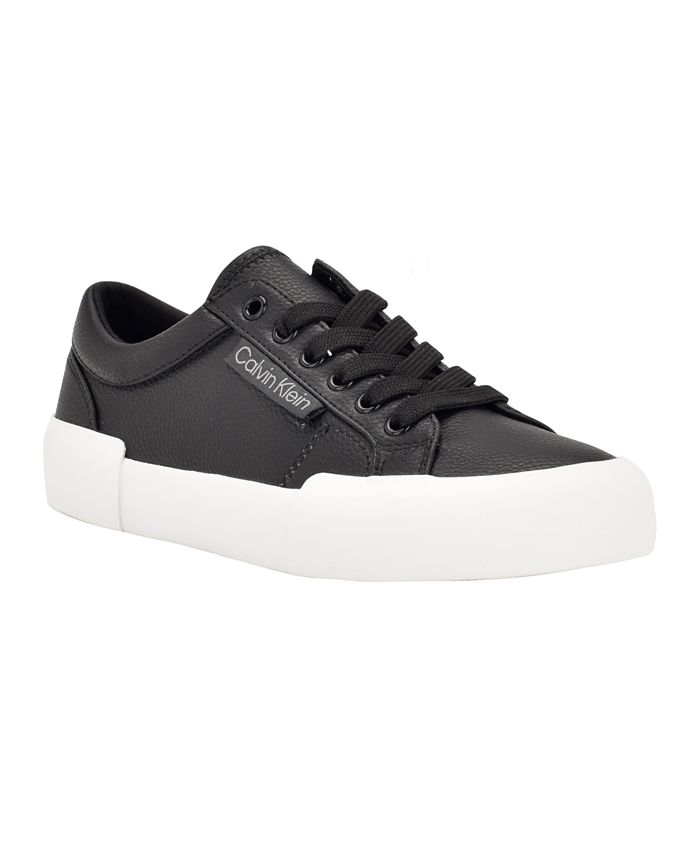 Calvin Klein Women's Chanse Casual Lace Up Platform Sneakers & Reviews Athletic Shoes Sneakers - Shoes - Macy's
