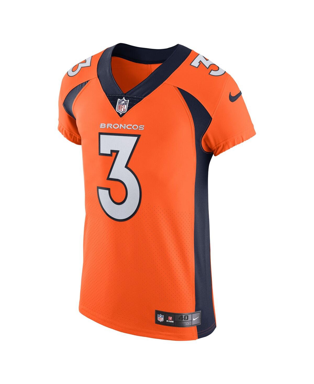 Men's Nike Russell WilsonDenver Broncos Vapor Elite Jersey - Orange