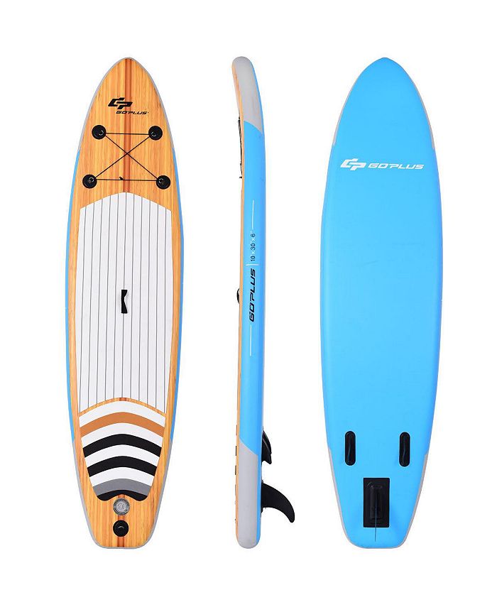 Costway 1 pcs 10' Inflatable Stand up Paddle Board Surfboard SUP Macy's