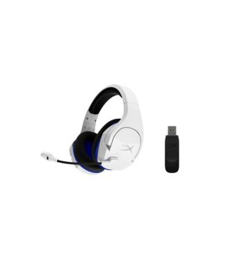 4P5J1AA HyperX Cloud Stinger Core - Wireless Gaming Headset - PS5-PS4 - Stereo - USB 2.0 - Wireless - RF - 39.4 ft. - 10 Hz - 21 KHz - Over-The-Ear, Over-The-Head - Binaural - Circumaural, White