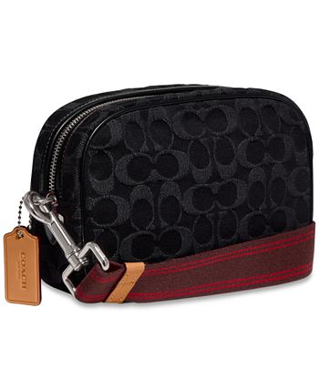 COACH Studded Denim Camera Bag - Macy's