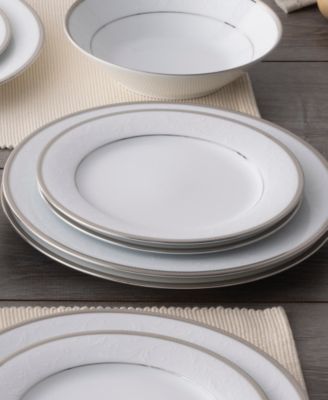 Regina Platinum Set of 4 Salad Plates, 8.25"