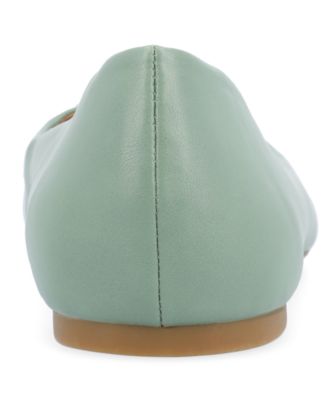 Women's Zimia Buckle Square Toe Ballet Flats