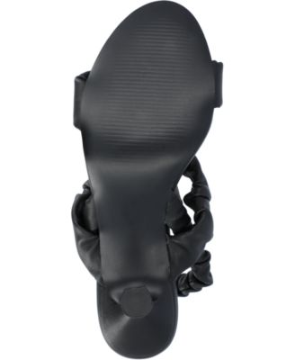 Women's Amaree Ruched Strap Dress Sandals