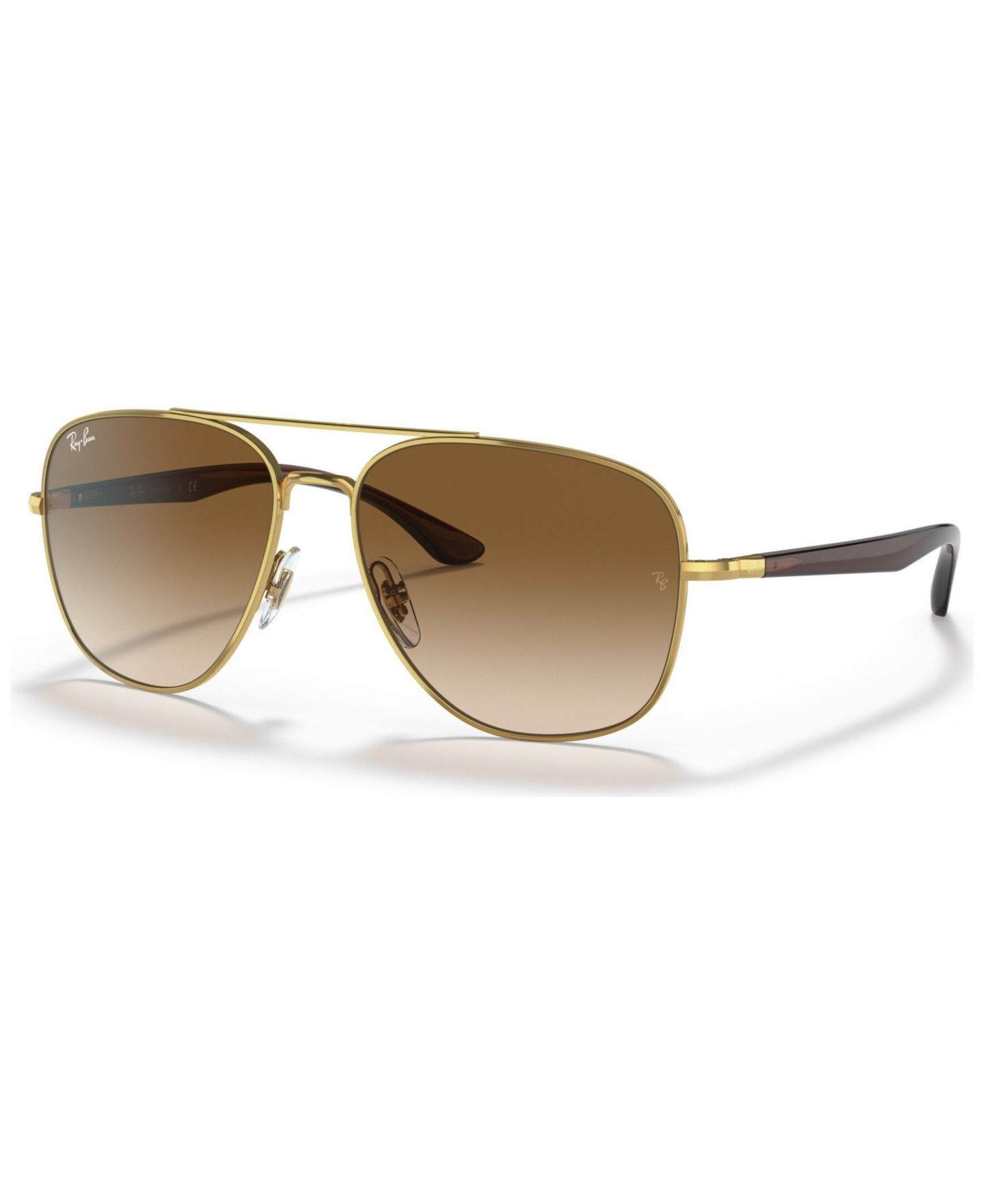 Солнцезащитные очки Ray-Ban Unisex Sunglasses, RB3683 56, цвет: Чёрный — фото 11
