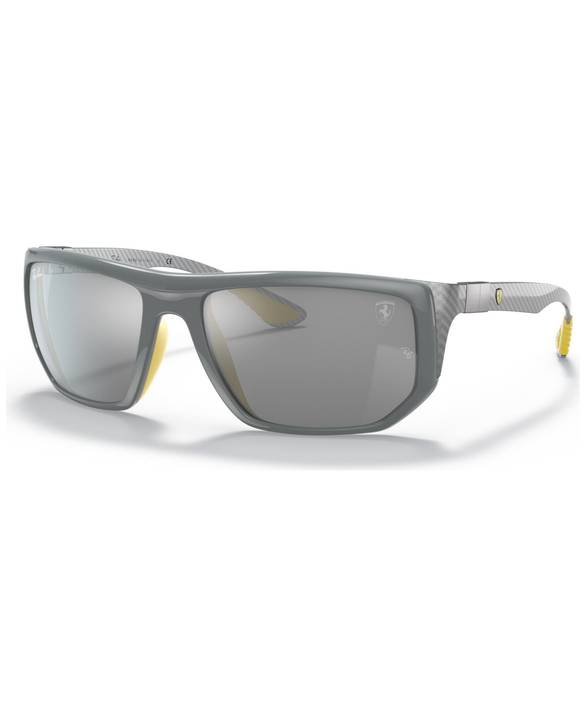 Ray Ban Ray-ban Rb8361m Scuderia Ferrari Collection 60 Unisex Sunglasses In Black 2
