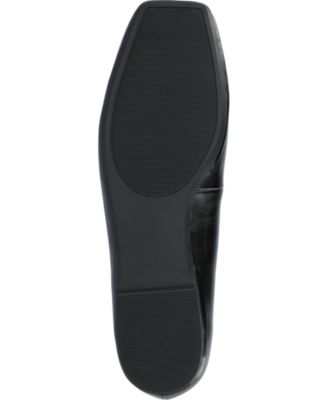 Women's Zimia Buckle Square Toe Ballet Flats