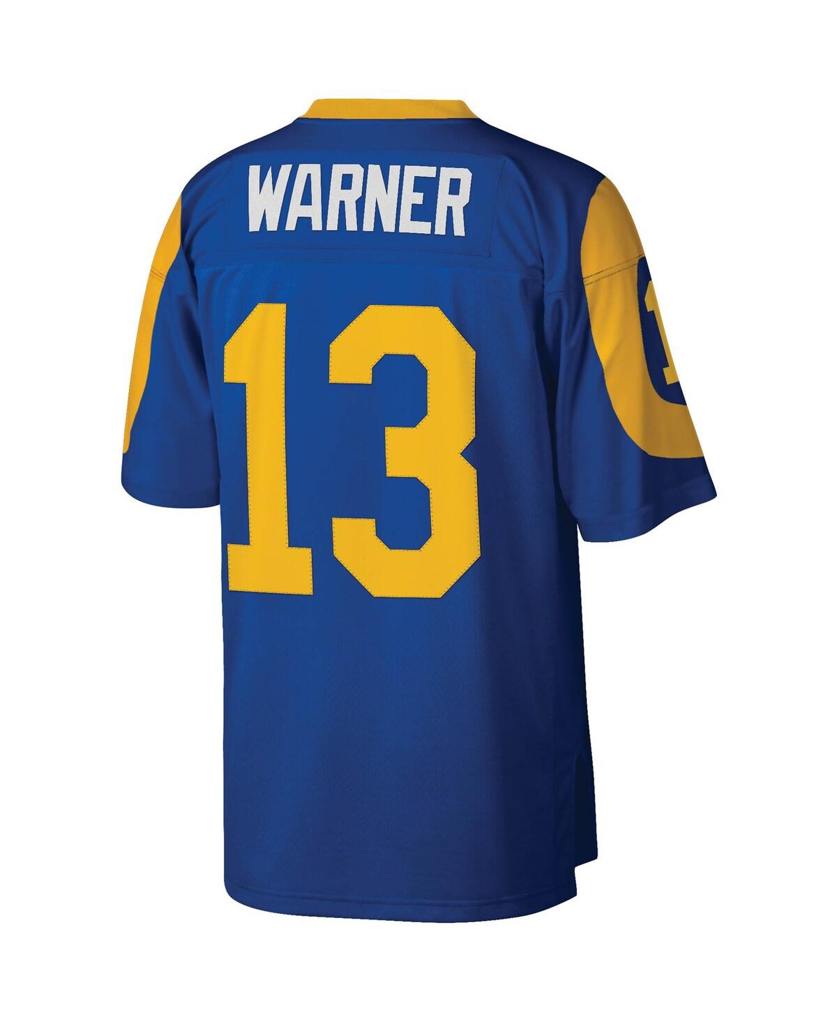 Men's Mitchell & Ness Kurt WarnerSt. Louis Rams Legacy Replica Jersey - Royal
