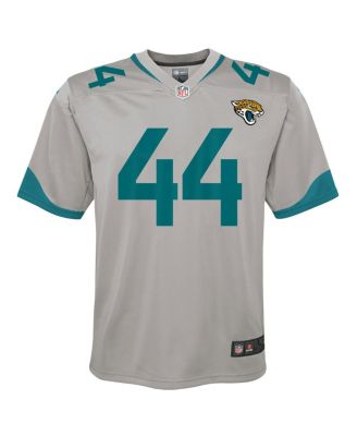 Big Boys and Girls Travon Walker Silver Jacksonville Jaguars Inverted Game Jersey