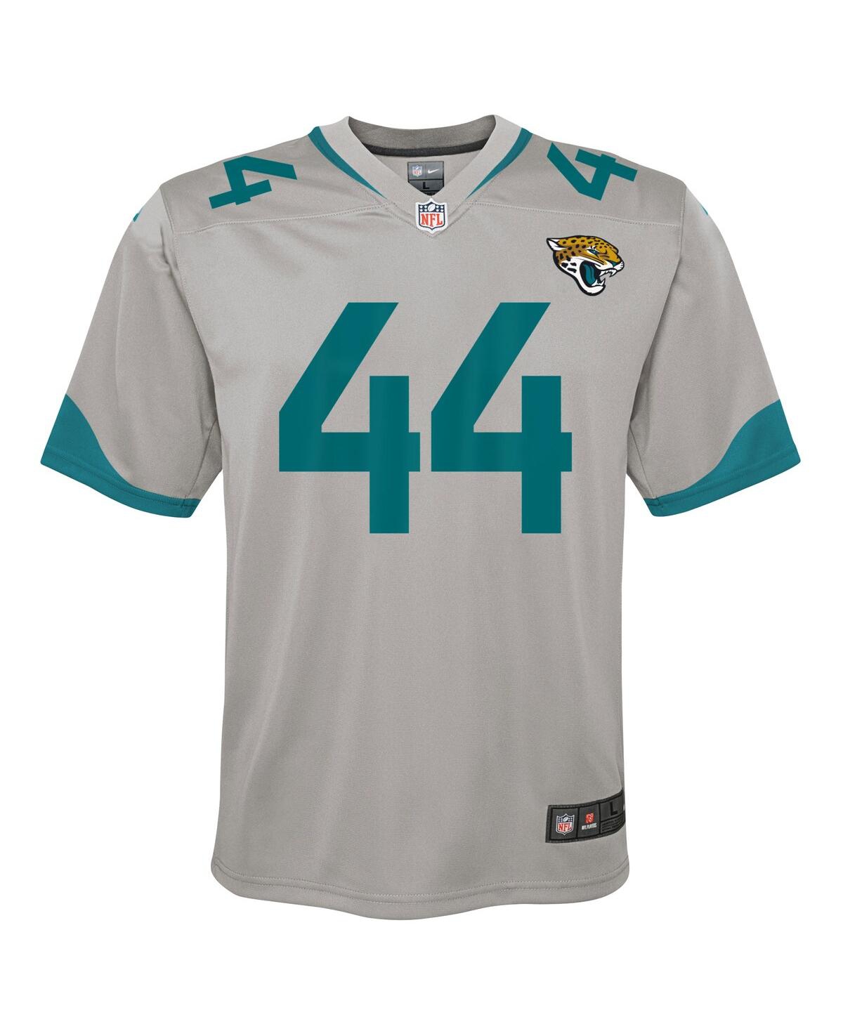 Big Boys and Girls Nike Travon WalkerJacksonville Jaguars Inverted Game Jersey - Silver