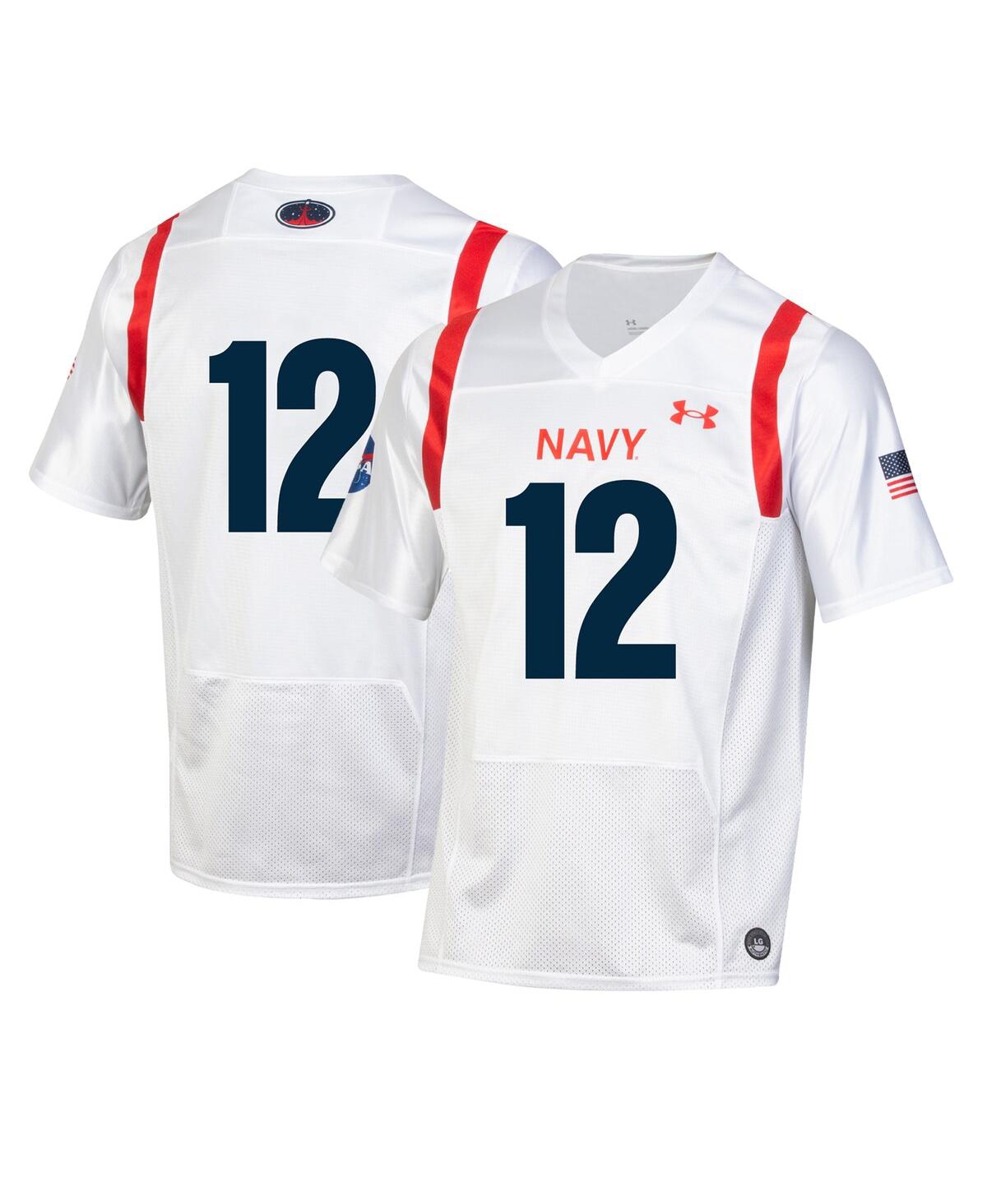 Men's Under ArmourNavy Midshipmen 2022 Special Games Replica Jersey - White