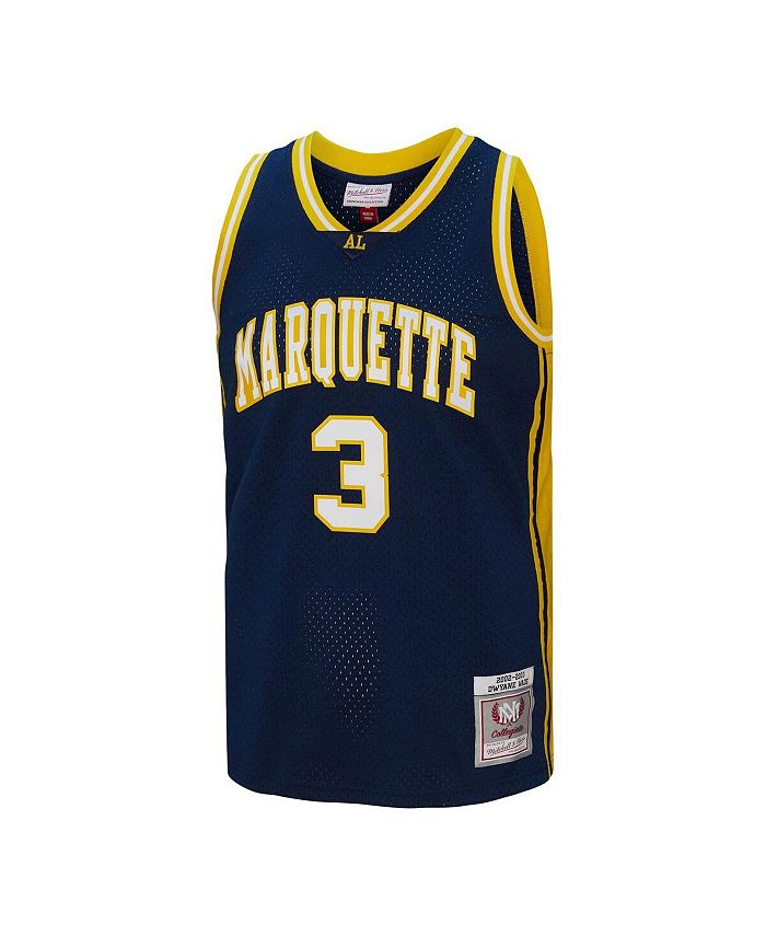 Mitchell & Ness Men's Ncaa Dark Jersey Marquette 2002 Dwyane Wade Jerseys