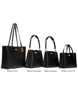 COACH Willow Leather Bucket Bag - Macy