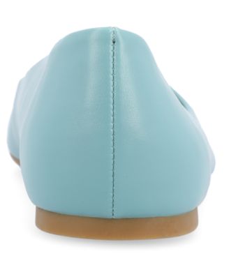 Women's Zimia Buckle Square Toe Ballet Flats